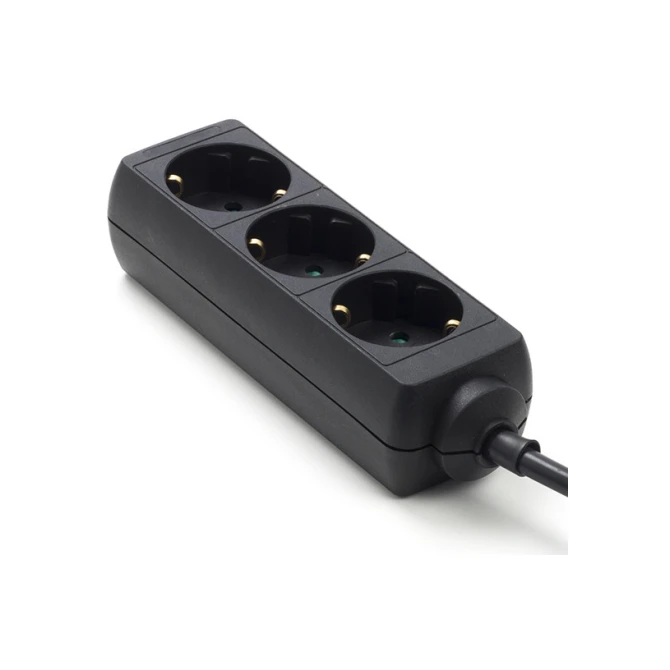 ProCable Stekkerdoos 3-voudig | 3 meter (Zwart)