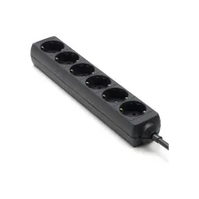 ProCable Stekkerdoos 6-voudig | 1.5 meter (Zwart) ProCable Stekkerdoos 6-voudig | 1.5 meter (Zwart)