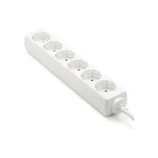 ProCable Stekkerdoos 6-voudig | 3 meter (Wit)