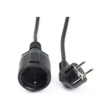 ProCable Verlengsnoer | 10 meter (Gehoekt 3x 1.50 mm² Randaarde Zwart) ProCable Verlengsnoer | 10 meter (Gehoekt 3x 1.50 mm² Randaarde Zwart)