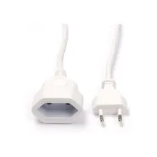 ProCable Verlengsnoer | 2 meter (2x 0.75 mm² Type C Wit) ProCable Verlengsnoer | 2 meter (2x 0.75 mm² Type C Wit)