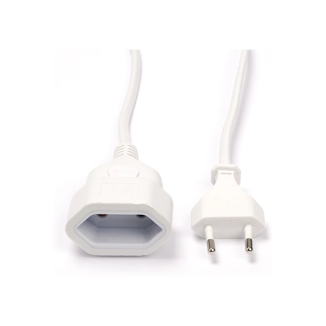 ProCable Verlengsnoer | 2 meter (2x 0.75 mm² Type C Wit)