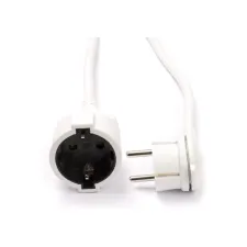 ProCable Verlengsnoer | 5 meter (Gehoekt 3x 1.50 mm² Randaarde Wit) ProCable Verlengsnoer | 5 meter (Gehoekt 3x 1.50 mm² Randaarde Wit)