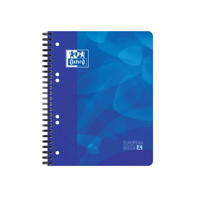 Oxford Projectboek A5+ lijn blauw