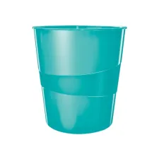 LEITZ Prullenbak LEITZ WOW ijsblauw