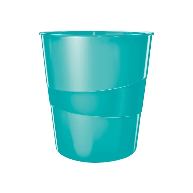 Leitz Prullenbak Leitz WOW ijsblauw