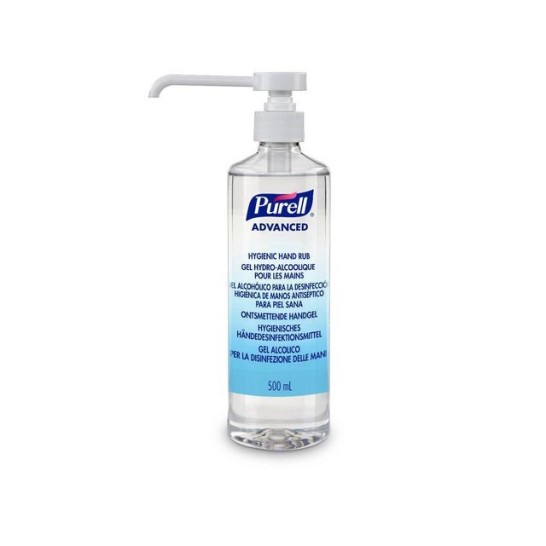 Purell® Advanced Desinfecterende Handgel Pompfles (fles 500 milliliter)