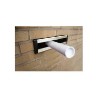 RAADHUIS Verzendkoker met Dop. Karton. diameter 32 mm. Wit (pak 5 stuks)