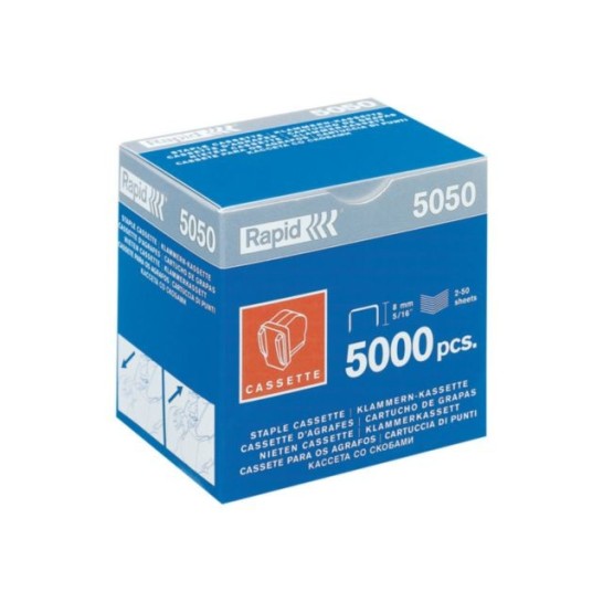 RAPID 5050e Nietjes Cassette (pak 5000 stuks)