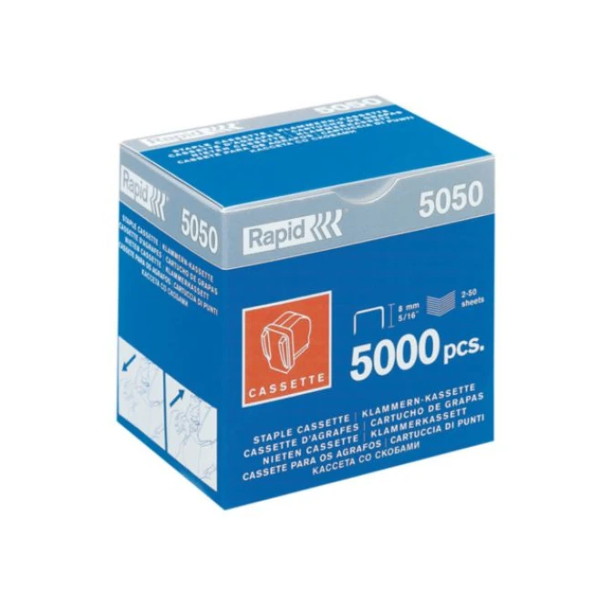 RAPID 5050e Nietjes Cassette (pak 5000 stuks)
