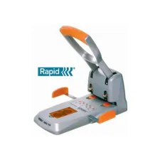 RAPID Blokperforator Supreme HDC150 150 vel 2-gaats zilver/oranje RAPID Blokperforator Supreme HDC150 150 vel 2-gaats zilver/oranje