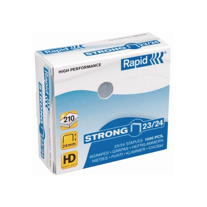 RAPID Nietjes 23/24 Gegalvaniseerd staal (doos 5 x 1000 stuks) RAPID Nietjes 23/24 Gegalvaniseerd staal (doos 5 x 1000 stuks)