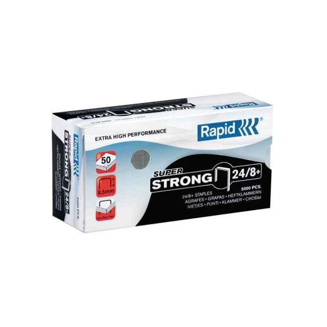 RAPID Nietjes 24/8+ Verzinkt Gegalvaniseerd staal (pak 5000 stuks) RAPID Nietjes 24/8+ Verzinkt Gegalvaniseerd staal (pak 5000 stuks)