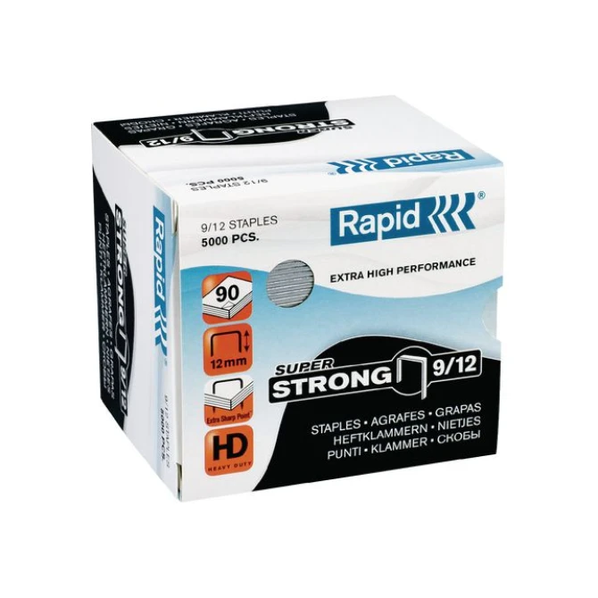 RAPID Nietjes voor blokhechters 9/12 Verzinkt (pak 5000 stuks) RAPID Nietjes voor blokhechters 9/12 Verzinkt (pak 5000 stuks)