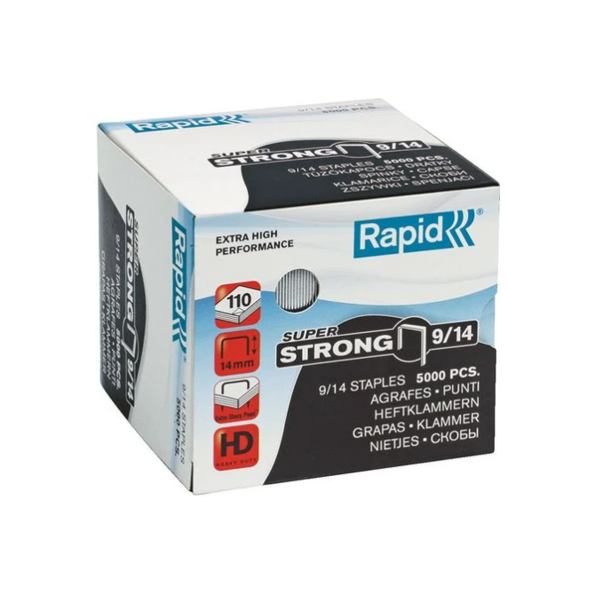 RAPID Nietjes voor blokhechters 9/14 Verzinkt (doos 5000 stuks) RAPID Nietjes voor blokhechters 9/14 Verzinkt (doos 5000 stuks)