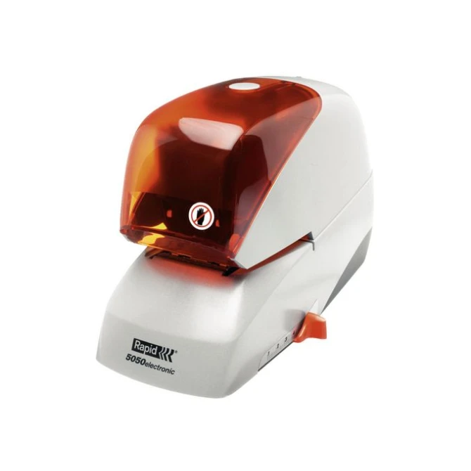 RAPID Nietmachine Supreme 5050E elektrisch 50 vel zilver/oranje