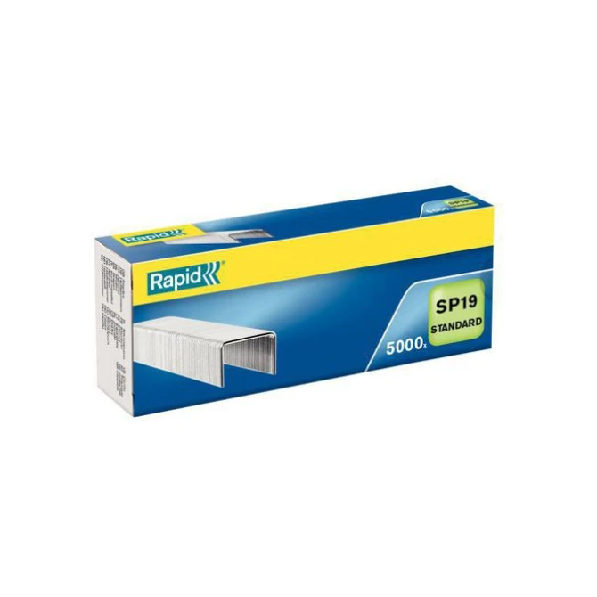 RAPID SP19 Standard Nietjes voor 20 vel 6 mm Zilver (pak 5000 stuks) RAPID SP19 Standard Nietjes voor 20 vel 6 mm Zilver (pak 5000 stuks)