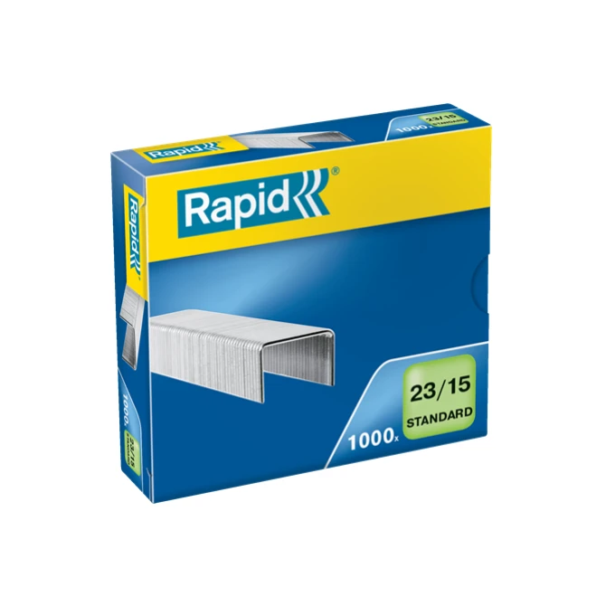 RAPID Standaard Nietjes Nr 23 Capaciteit 120 vel 23/15 (doos 1000 stuks) RAPID Standaard Nietjes Nr 23 Capaciteit 120 vel 23/15 (doos 1000 stuks)