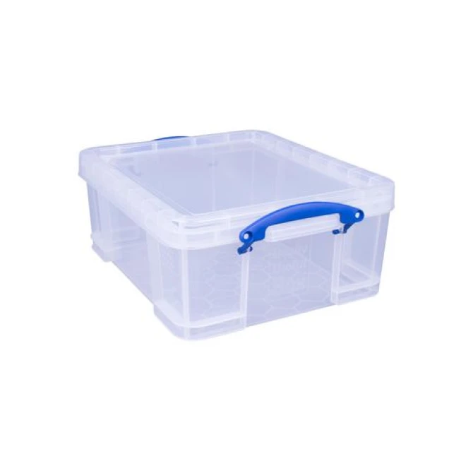 Really Useful Box Opbergbox 18L transparant