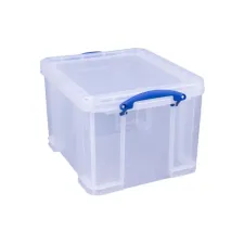 Really Useful Box Opbergbox transparant 35L Really Useful Box Opbergbox transparant 35L