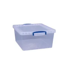 Really Useful Box Stapelbare Opbergbox. PP. 17.5 L. Transparant