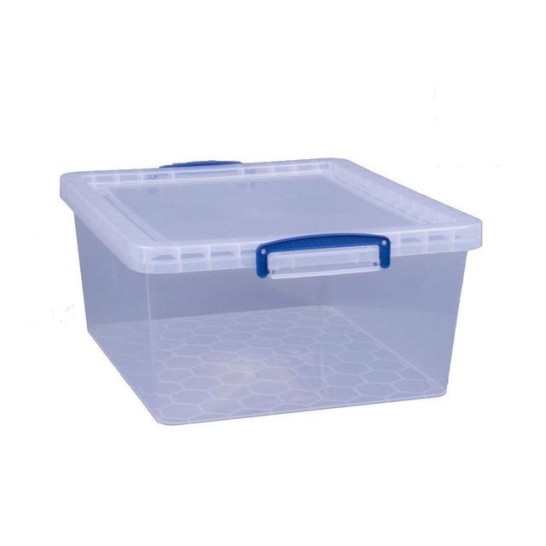 Really Useful Box Stapelbare Opbergbox. PP. 17.5 L. Transparant