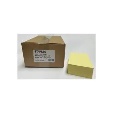 Staples Choice Receptenpapier A6 80g geel (1 doos x 5000 vel) Staples Choice Receptenpapier A6 80g geel (1 doos x 5000 vel)