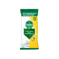 Dettol Reinigingsdoekjes desinfecterend citroen (pak 72 stuks) Dettol Reinigingsdoekjes desinfecterend citroen (pak 72 stuks)