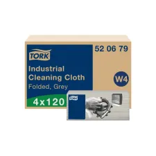 Tork Reinigingsdoek Tork W4 1L grijs/ds480 (1 doos x 480 stuks)