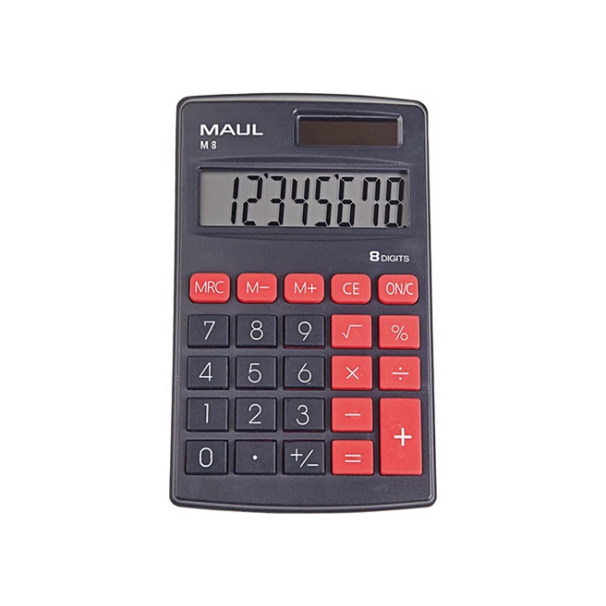Rekenmachine Maul M8 zwart