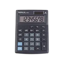 Rekenmachine Maul MC 8 zwart