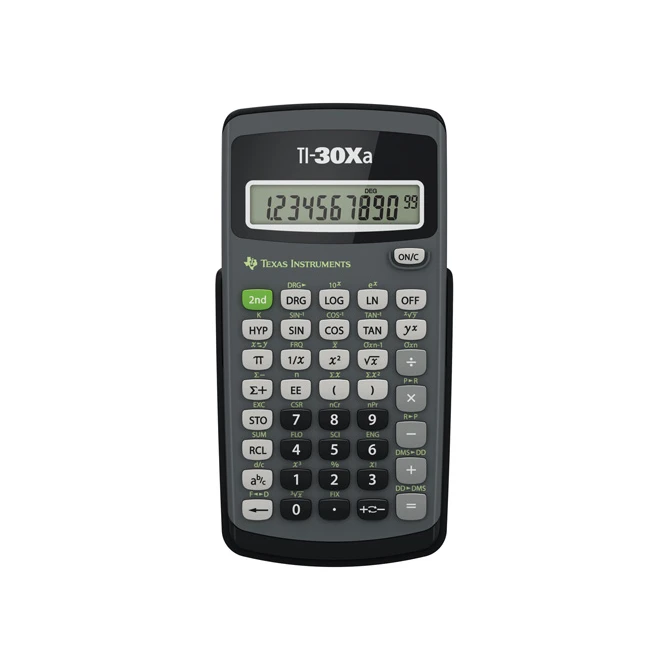 Rekenmachine TI-30XA FC Rekenmachine TI-30XA FC