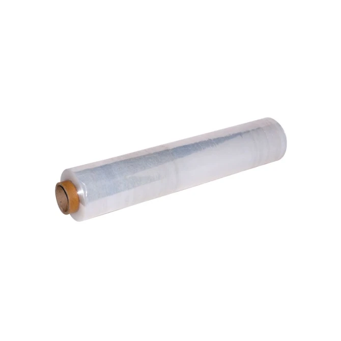 Rekwikkelfolie breedte 500 mm dikte 17mµ transparant (rol 300 meter) Rekwikkelfolie breedte 500 mm dikte 17mµ transparant (rol 300 meter)