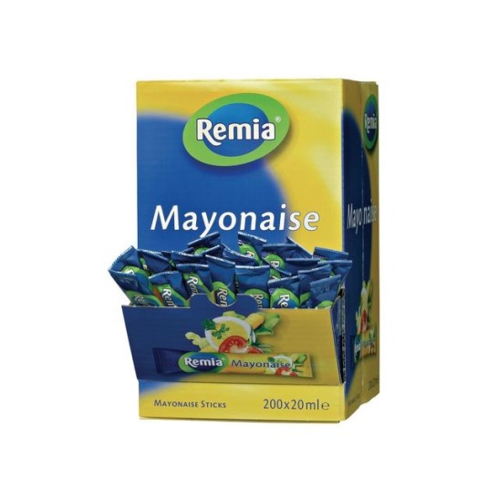 Remia Mayonaise Extra Romig Sticks 20 ml (doos 200 stuks)