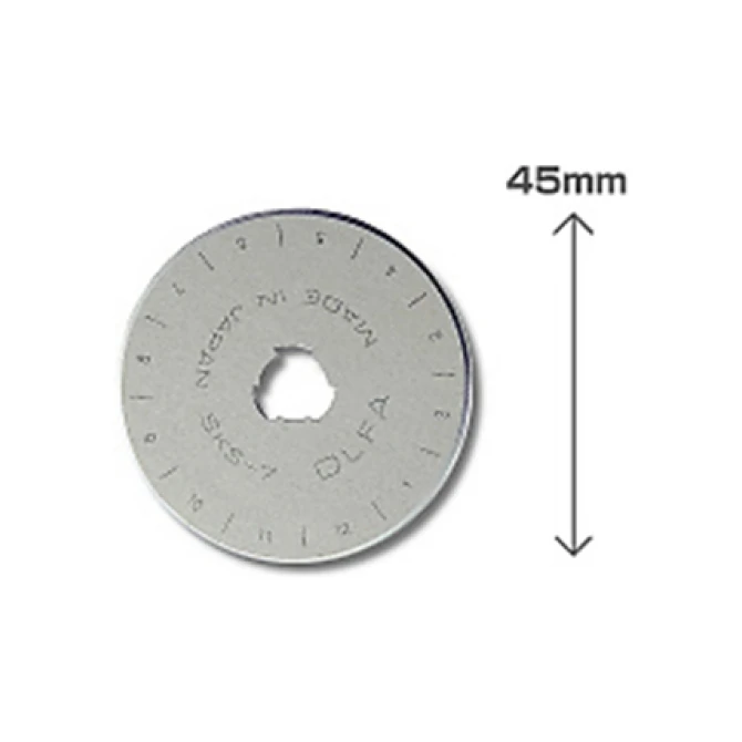 Olfa Reservemes RB45-1 roterend 45mm