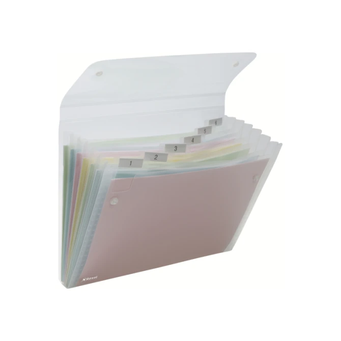 REXEL Documentenmap Ice Exp 6v tr (pak 10 stuks) REXEL Documentenmap Ice Exp 6v tr (pak 10 stuks)