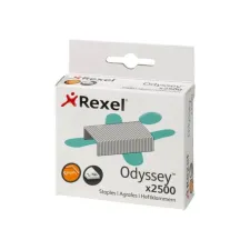 REXEL Odyssey Nietjes 13/9 Staal Zilver (pak 2500 stuks) REXEL Odyssey Nietjes 13/9 Staal Zilver (pak 2500 stuks)