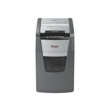 REXEL Optimum Auto+ 150X Automatische Papiervernietiger P4 Cross-Cut Snippers 44L 150 Vellen Zwart