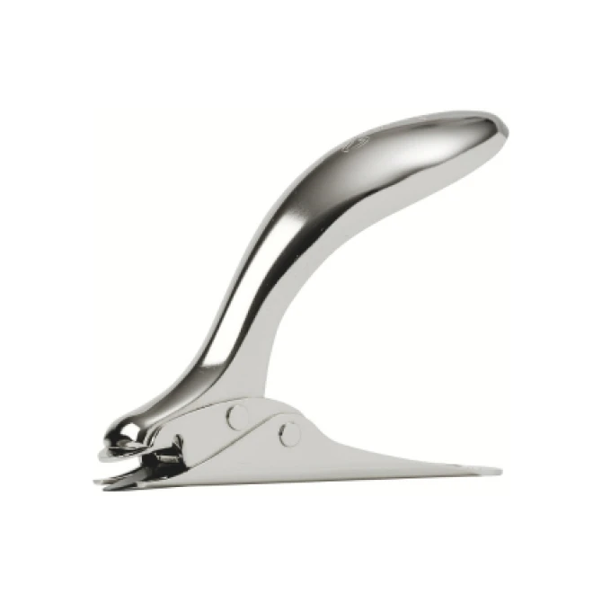 REXEL Samson Heavy Duty ontnieter 160 vellen roestvrij staal zilver (pak 12 stuks)