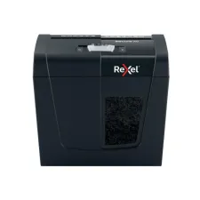 REXEL Secure X6 Papiervernietiger P4 Cross-Cut Snippers 10L 6 Vellen Zwart