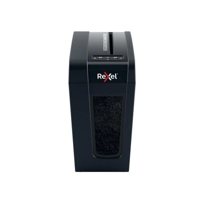 REXEL Secure X8-SL Compacte Papiervernietiger P4 Cross-Cut Snippers Geluidsarm 14L 8 Vellen Zwart
