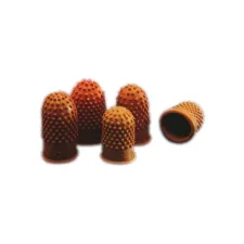 REXEL Telvinger Maat 00 Rubber Oranje (pak 10 stuks)