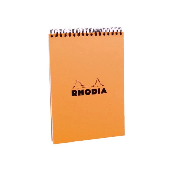 RHODIA Spiraalblok A4 ruit CLASSIC (pak 5 x 80 vel)