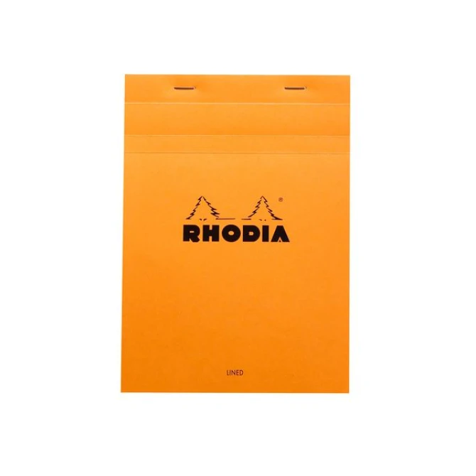 Rhodia Rhodia Schrijfblok A5 Gerecycled Gelinieerd (pak 10 stuks) Rhodia Rhodia Schrijfblok A5 Gerecycled Gelinieerd (pak 10 stuks)