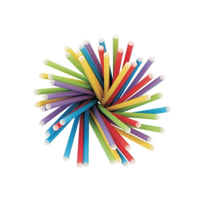 CONPAX Papieren rietjes. Assorti (pak 500 stuks) CONPAX Papieren rietjes. Assorti (pak 500 stuks)