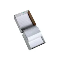 Rillstab Computerpapier 60-53 gr 240 mm x 11 inch 2-voud Blanco (doos 1000 vel)