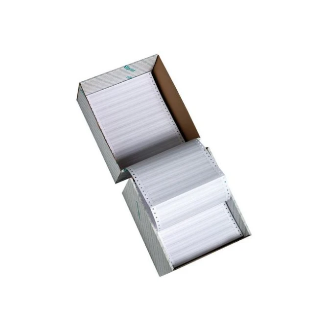 Rillstab Computerpapier 60 gr 240 mm x 12 inch 1-voud Blanco (doos 2000 vel)