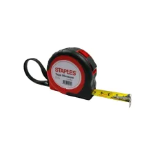 Staples Rolbandmaat 5 meter Rood