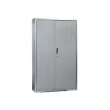 Roldeurkast 198x120x45cm 4LB alu