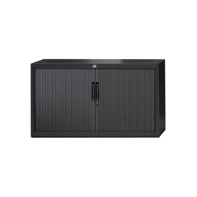 Roldeurkast 72.8x120x45cm 1LB zwart